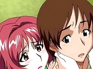 Anime Porn Pros - Mummies Mai & Kozue Share Tsutomu's Big Weenie So He Won't Have To Choose Inbetween Them