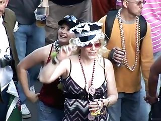 Wild Soiree Women Mardi Gras Scene Nine